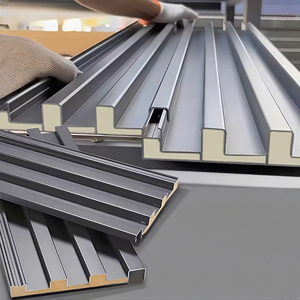 Paneles de Techo de Aluminio Modernos para Exteriores, Aislamiento Térmico, Revestimiento Exterior, Paneles Sándwich de Poliuretano para Casas Prefabricadas, Venta al Por Mayor - Product Image 4