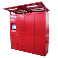 Winnsen – casier de colis électronique personnalisé, armoire de rangement de colis intelligent, système électronique numérique en acier, casier intelligent