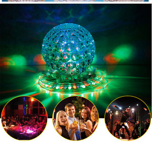 Inicio interior <span class=keywords><strong>Rock</strong></span> disco budismo bombilla LED piña forma giratoria fiesta bar KTV decoración RGB escenario LED láser <span class=keywords><strong>discoteca</strong></span> Luz - Product Image 5