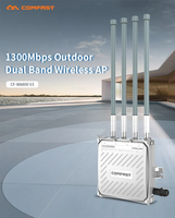 Comfast-Puente inalámbrico compatible con OEM, punto de acceso inalámbrico al aire libre, WiFi inalámbrico AP para exteriores, Venta caliente, V3, 2 unidades
