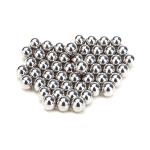 AISI52100-bolas de hierro <span class=keywords><strong>G20</strong></span> de 6,35 MM, bola de acero sólido, bolas de rodamiento de acero cromado con superficie brillante de fábrica