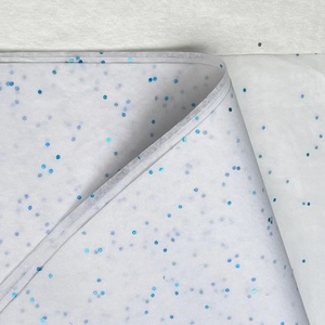 17gsm trắng Laser màu xanh đá quý nhà máy trực tiếp giấy <span class=keywords><strong>Tissue</strong></span> whosale Floral gói bao bì giá rẻ màu <span class=keywords><strong>Tissue</strong></span> giấy - Product Image 3