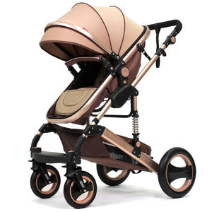 <span class=keywords><strong>รถ</strong></span><span class=keywords><strong>เข็น</strong></span>เด็กแบบสาม-ใน-หนึ่ง พับได้ มุมมองสูง ผ้าอ็อกซ์ฟอร์ด โครงอะลูมิเนียมอัลลอย รับน้ำหนักได้ 20 กก. สำหรับเด็กแรกเกิดถึง 3 ปี สามา<span class=keywords><strong>รถ</strong></span>นั่งได้ - Product Image 3