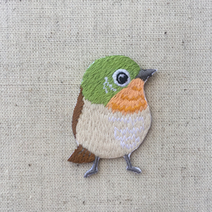 Chất Lượng Cao Ít Hình Dạng Động Vật Đầy Đủ Thêu Các Bản Vá Lỗi Tùy Chỉnh Đính Phù Hiệu Thời Trang Sắt Trên Thêu Vá Chim - Product Image 2