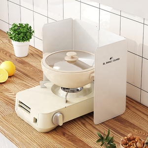 Accessoires <span class=keywords><strong>de</strong></span> cuisine en métal blanc, poêle à frire pliable, protection contre l'huile, écran anti-éclaboussures, <span class=keywords><strong>plaque</strong></span> <span class=keywords><strong>de</strong></span> protection contre <span class=keywords><strong>les</strong></span> éclaboussures <span class=keywords><strong>de</strong></span> cuisinière - Product Image 6