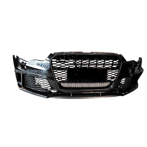 Kit carrosserie de haute qualité pour <span class=keywords><strong>AUDI</strong></span> A6 S6 C7 2012-2015, pare-chocs avant style <span class=keywords><strong>RS6</strong></span> <span class=keywords><strong>Sport</strong></span>, avec calandre et logo. - Product Image 2