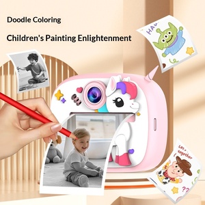 Nouvel appareil photo double caméra HD pour enfants, jouet vidéo selfie avec écran 2,4 pouces et matériau ABS pour la vente en gros - Product Image 2