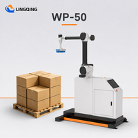 Robot de palettisation automatique WP-50, cobot, palettiseur collaboratif, 3,5 kW, IP54, machine de superposition de sacs et de boîtes lourds pour entrepôt