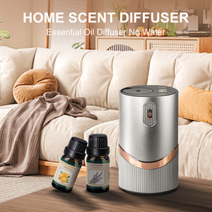 20ml Large Capacity Rechargeable <b>Fragrance</b> Air Aluminium Aroma <b>Diffuser</b> Battery Operated Waterless for <b>Car</b> - Product Image 5