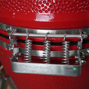 <span class=keywords><strong>Barbecue</strong></span> Kamado en Céramique de Luxe Auplex Premium 27 Pouces avec Brûleur Latéral et Chariot – Robuste pour l'Extérieur et les Fêtes Familiales - Product Image 2