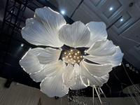 Fleurs Décoratives Géantes pour Plafond d'Hôtel, Décoration de Mariage de Luxe à Suspendre, Créations Florales