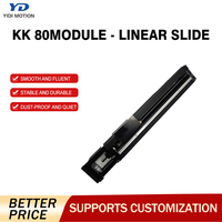 Actuador Lineal KK60 HIWIN de Alta Resistencia y Precisión, Actuador Lineal Eléctrico CNC de 12v 24v 1000mm con Controlador de Motor
