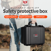 WL Portable IP67 Anticollision Instrument Équipement De Protection Carry Dur En Plastique Boîtier Étanche avec Mousse Personnalisée et Logo