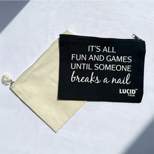 Hot Sale Custom Logo Women Travel Beauty Organic Cotton Fabric <b>Make</b> <b>up</b> Toiletry Makeup Zippered <b>Pouches</b> Canvas Cosmetic Bag - Product Image 5