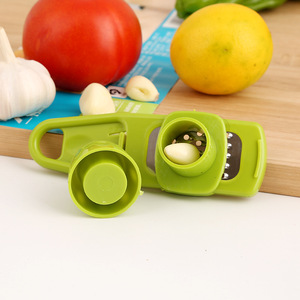 Garlic Grinder Multi Function Garlic Press Kitchen Tool Food Grade Manual Operated For Garlic And Ginger - Product Image 1
