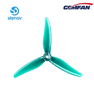 ใบพัด Gemfan 51466 V2 ขนาด 5 นิ้ว 3/3 ใบพัด 4 ชิ้น/2 คู่ สีเหลือง สำหรับโดรนแข่ง FPV มอเตอร์แบบไร้แปรงถ่าน วัสดุพลาสติก ผลิตจากแม่พิมพ์ส่วนตัว - Product Image 5