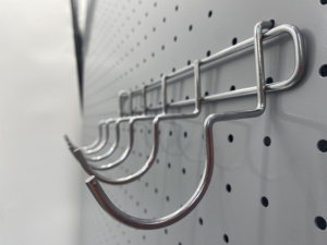 Étagères murales magnétiques <span class=keywords><strong>d</strong></span>étachables robustes 2 x 4 pieds, blanches, pour organiser les outils dans le garage ou l'<span class=keywords><strong>atelier</strong></span> - Product Image 4