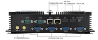 Unidad de sistema de escritorio Intel i7 integrada, ordenador industrial sin ventilador de montaje en pared Mimi, Mini PC con precio competitivo