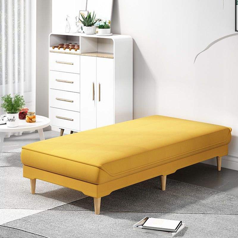 Yellow linen with edging