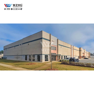 Edificio de Oficinas de Acero Pesado Prediseñado de 4 Pisos con 50 m de Luz Libre y Servicios de Soldadura/Corte para Sedes Corporativas - Product Image 1