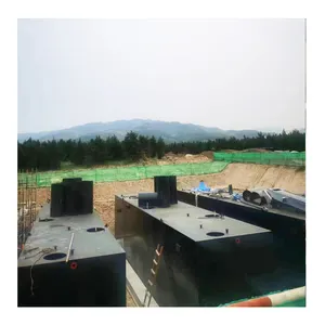 Integrated sewage treatment equipment, rural aquaculture sewage treatment equipment, buried sewage treatment equipment