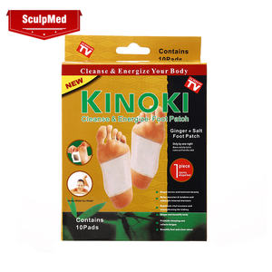 Livraison gratuite, coussinets détoxifiants pour les pieds à base de plantes, outil de soin des pieds amincissant et nettoyant, sécurité - Product Image 1