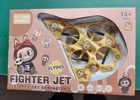 Avion télécommandé Spider-Man à LED avec fonction de vol stationnaire automatique et de suivi, avion de chasse RC 2,4G, jouet pour enfants