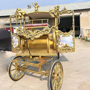 Carruaje de Caballos de Lujo Europeo Completo 2025, Vehículo Turístico de Transporte, Carro de Caballos para Turismo, Coche Eléctrico en Venta - Product Image 6