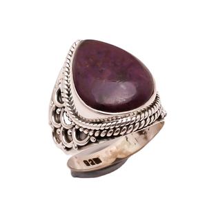 เครื่องประดับทำด้วยมือคุณภาพดี-925แหวนเงินสเตอร์ลิงพร้อมเพชรและน้ำตาลธรรมชาติดีไซน์แบบมืออาชีพขายส่งผู้ผลิตจำนวนมาก - Product Image 1