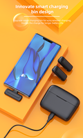Microphone Lavalier sans Fil à Condensateur 2 Micros J13 avec Réduction de Bruit USB Type-C pour Android, Diffusion en Direct, YouTube, Interview