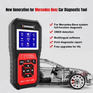 <span class=keywords><strong>KONNWEI</strong></span> Scanner complet de voiture <span class=keywords><strong>KW460</strong></span> Outil de diagnostic pour les systèmes de carrosserie de châssis Mercedes Benz Drive - Product Image 4
