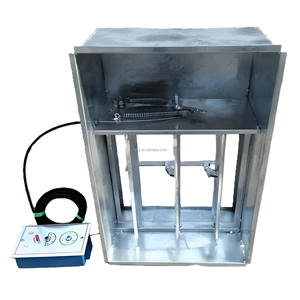 Peredam asap tahan api yang dikendalikan jarak jauh dengan fungsi penyesuaian untuk saluran pemadam kebakaran - Product Image 5