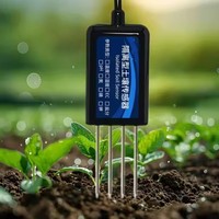 YGC-SM multi-paramètres 7-en-1 surveillance en ligne RS485 4-20mA 0-10v température d'humidité du sol capteur EC PH NPK pour l'agriculture