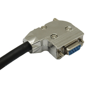 Connector Cover (d-sub Metal Hood)zinc Alloy 25pin Plug with Socket Non-grounding