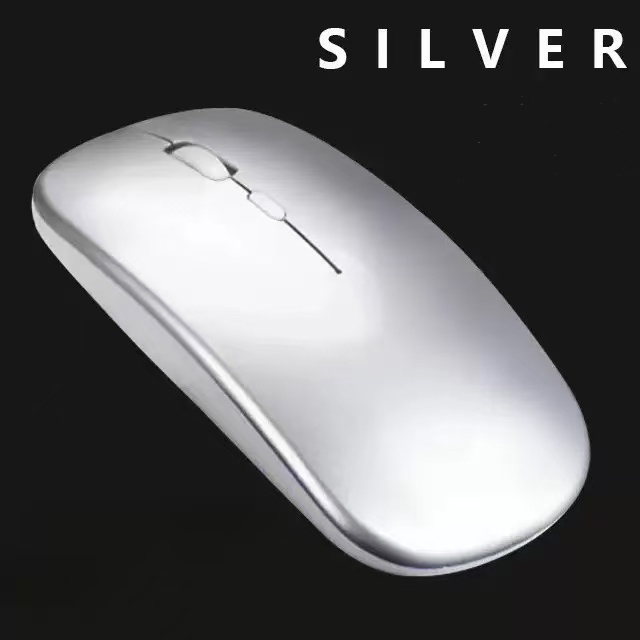 Wireless Ultra-thin Silent Mouse, Compatible with Both Computers and Tablets, with Type-C Charging Port