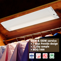 Éclairage LED sous armoire pour présentoirs et salles de bain, design connectable, lumières LED sous armoire pour cuisine, fabriqué en Chine