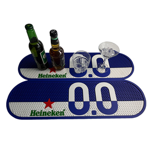 Printed Silicone PVC Pub Mat Rubber <b>Beer</b> Spill Pad Bar Runner Drip Tray Non Slip Service Mat Table Pad <b>Coaster</b> Placemat - Product Image 3
