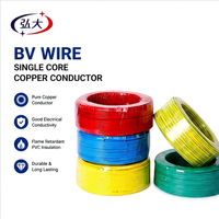 Kabel Tembaga Keras Inti Tunggal 450/750V BV Berisolasi PVC untuk Instalasi Listrik Bangunan, Konstruksi, dan Dekorasi Rumah