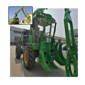 Trattore Agricolo a 3 Ruote Motrici con Caricatore ad Alto Raggio per Canna da Zucchero/Trattore Agricolo con Pinza per Legname e Canna da Zucchero - Product Image 1