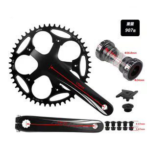 <span class=keywords><strong>Pédalier</strong></span> de vélo de route <span class=keywords><strong>PROWHEEL</strong></span> 130 BCD 170/172,5 mm 50/52/54/56/58/60T Plateaux de <span class=keywords><strong>pédalier</strong></span> avec boîtier de <span class=keywords><strong>pédalier</strong></span> - Product Image 1