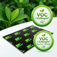 Tapis insonorisant en caoutchouc butyle Langjing pour voiture, feuille d'insonorisation et d'amortissement du bruit pour l'isolation acoustique des véhicules