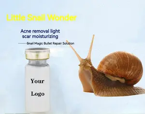 OEM Vente en gros Soins de la peau d'escargot coréen Sérum pour le visage Escargot avancé Anti-âge Hydratant Blanchissant Escargot Mucine Sérum de soin de la peau