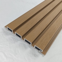 Panneau mural WPC moderne en mousse de polystyrène, sur mesure, haute qualité, pour intérieur et extérieur, prix usine OEM BingJie, idéal pour les espaces de divertissement