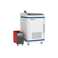 Yeni 3'ü 1 arada 4'ü 1 arada 1500W 2000W 3000W El Tipi Çok Fonksiyonlu Otomatik Fiber Lazer Metal Kaynak Makinesi Su Soğutmalı