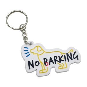 Llavero de PVC de Cloruro de Polivinilo de Silicona Suave 2D Hecho a Medida por Fábrica Original para Banca y Finanzas - Product Image 6