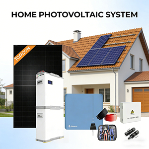 Sistema de Energía Solar Híbrido de 6kW con Batería de Iones de Litio MPPT y Salida de Onda Sinusoidal Pura para Uso Doméstico - Venta Global - Product Image 3