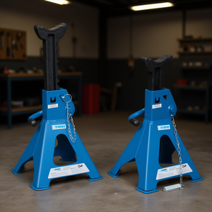 ขาตั้งล้อรถยนต์ Fervi คู่ รับน้ำหนัก 3 ตัน ผลิตจากเหล็ก สำหรับซ่อมบำรุงยานยนต์ - Product Image 3