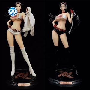 <span class=keywords><strong>Anime</strong></span> all'ingrosso un pezzo alla moda Nico Robin giacca bianca nera Street Fashion GK Boxed Figure da collezione modello giocattolo statua - Product Image 1