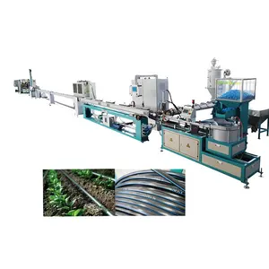 China Manufacturer High Speed Plastic Machinery Cylinder Type Tape Round Drip Irrigation Pipe Making Machine