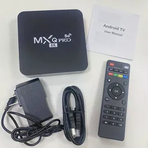 Grosir Set-Top Tv Box 4K Mxg Plus Android Tv Box Pintar Tvbox 11 5G 4G + 32G Mx Pro 4K